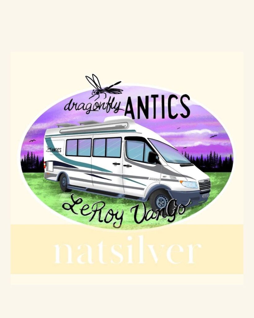 van life custom decal design