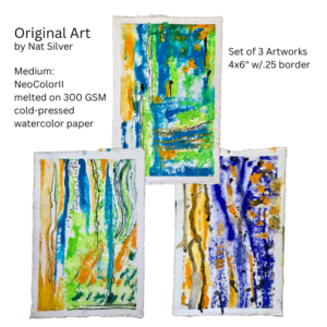 abstract art - by nat silver