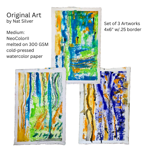 abstract art - by nat silver